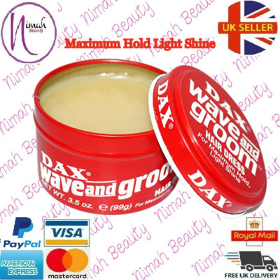 Dax Wachs Red Wave and Groom für maximalen Halt, leichten Glanz 99g Dose