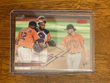 2021 Topps Stadium Club AUTO Red FOIL Blake Taylor Houston Astros /50