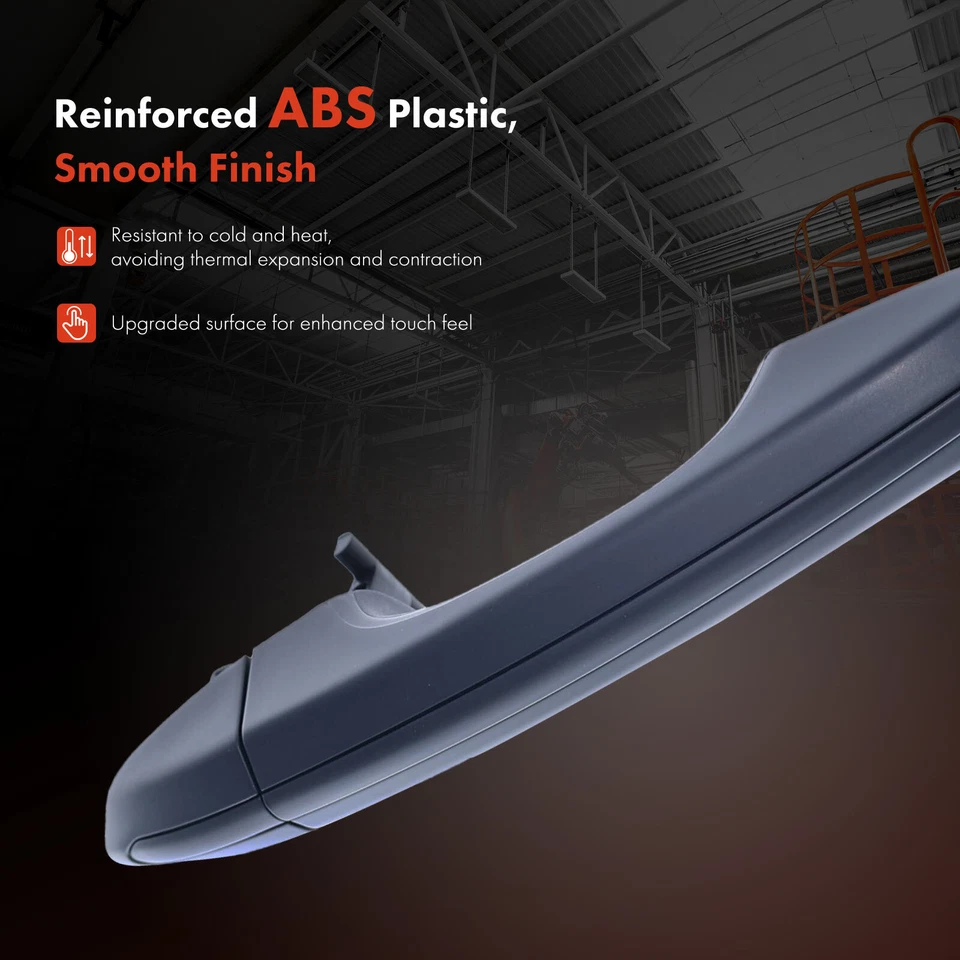 Manija de puerta exterior izquierda negra del conductor delantero para Ford Fusion 2013 2014 2015 2016 Foto 3 de 4