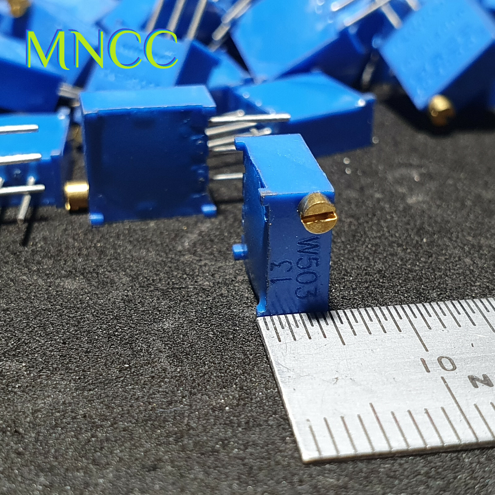 W503 50KΩ Multiturn Trim Pot Trimpot Potentiometer Variable 25 Turn