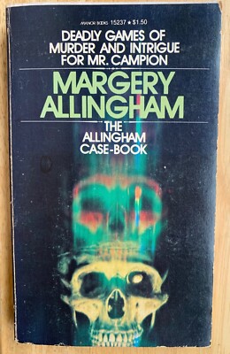 Margery Allingham Deadly Games of Murder and Intrigue For Mr. Campion 1969