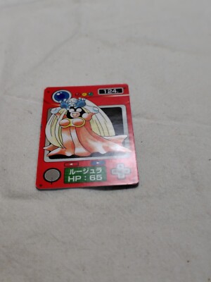 Jynx Zukan Mini Carddass Nintendo Pokemon Japanese Card A76