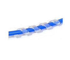 Bike - Clear, Rubber, Spiral Cable Sleeve to Stop Frame Cable Rub x 5