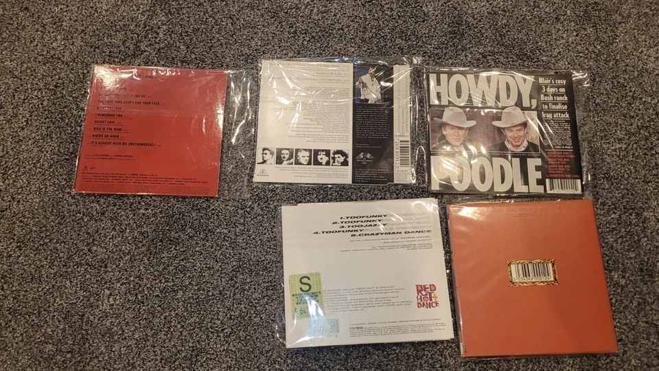 George Michael CD Last Century Promo, Schieß den Hund, zu funky, Killer/Papa  - Bild 2 von 2