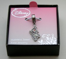 Walt Disney's SS Frozen Olaf Snowman Dangle Bead Charm NEW MIB For Bracelet