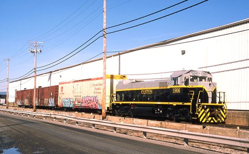 Originaldia: Canton Railroad NZE15B 1906 GenSet Action at Baltimore, MD