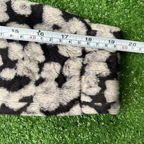 North Face Jacket Sz Large Girls Printed Osolita Leopard Print Full Zip - Picture 8 of 12