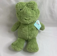 Hug Me Stuffed Animal Plush Frog 12 In NWT Green 8