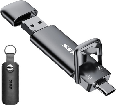 SSK 1 TB SSD USB C Stick Bis Zu 1000 Mb/S, Schnelle Externe Ssd-Festplatte, 1 TB