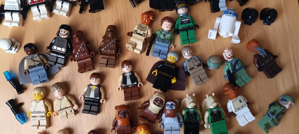 LEGO Star Wars Minifigures mixed bundle Jabba the Hutt, Kaadu Gungan Beast - Image 3 of 4