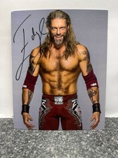 WWE Superstar Edge Signed Photograph with cert of auth 