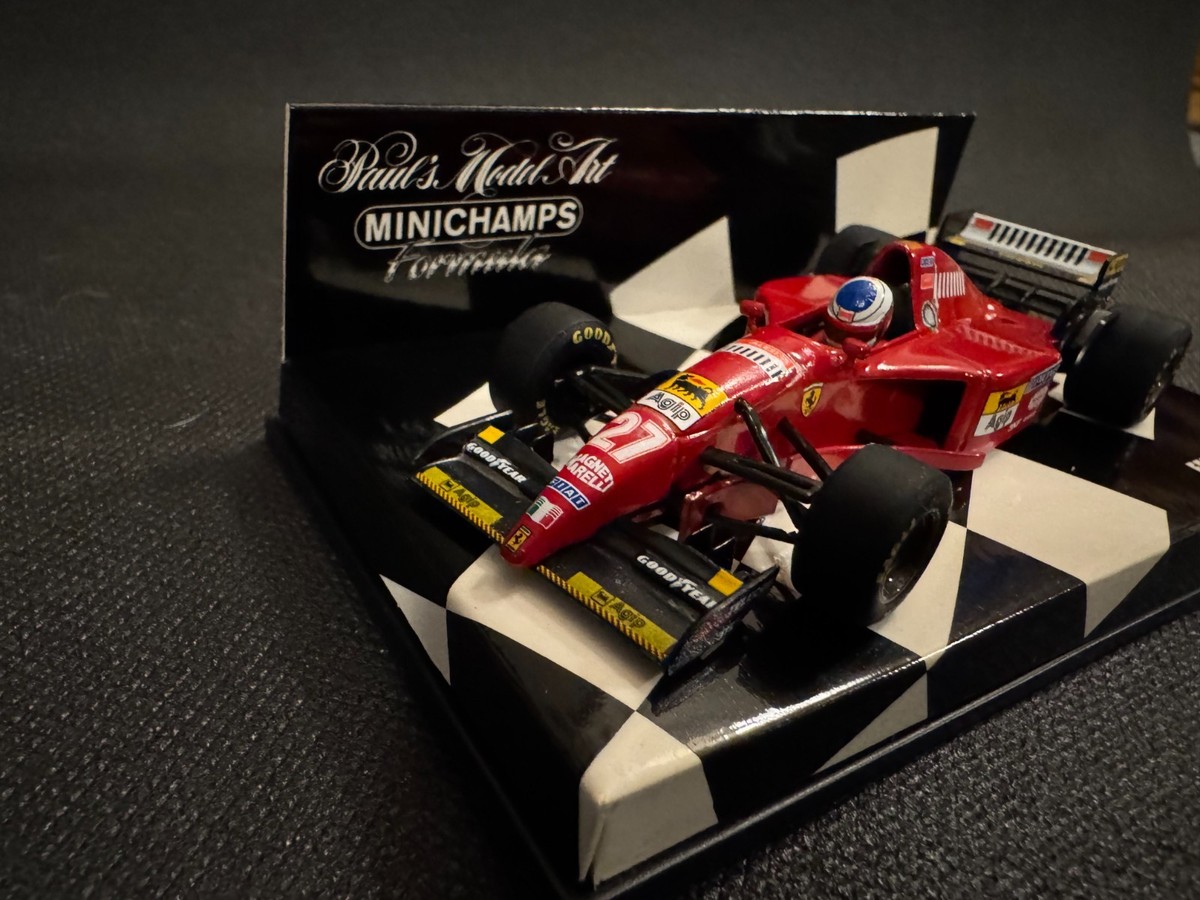 MINICHAMPS  7-Series 1986 レッドメタリック 1986 Ferrari F1-86 Johansson – formula143