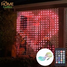 400 LED Smart Curtain Light with Remote RGB Fairy Lights Valentine s Day Decor