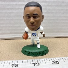 Figura Corinthian 98 cabezas de cartel de fútbol americano NFL Barry Sanders Detroit Lions