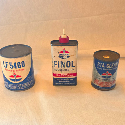 Standard Finol Household Oil & Sta-Clean LF 5460 Heating Oil Additive Cans
