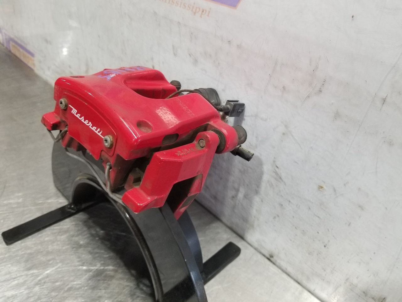 20 2020 MASERATI LEVANTE SQ4 GRANSPORT 3.0L AWD REAR BRAKE CALIPER RED LEFT