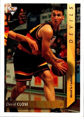 1994 Australian Futera NBL Pick Your Card Basketball Card