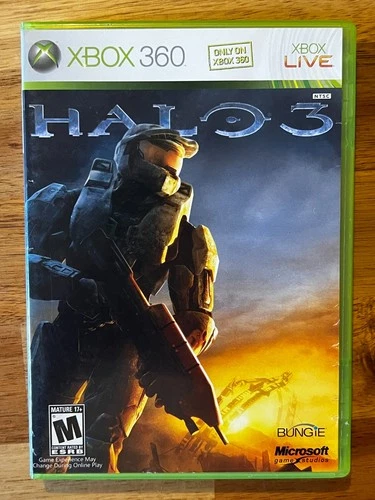 Halo 3 (Microsoft Xbox 360, 2007) FPS Shooter Video Game Complete with Manuals