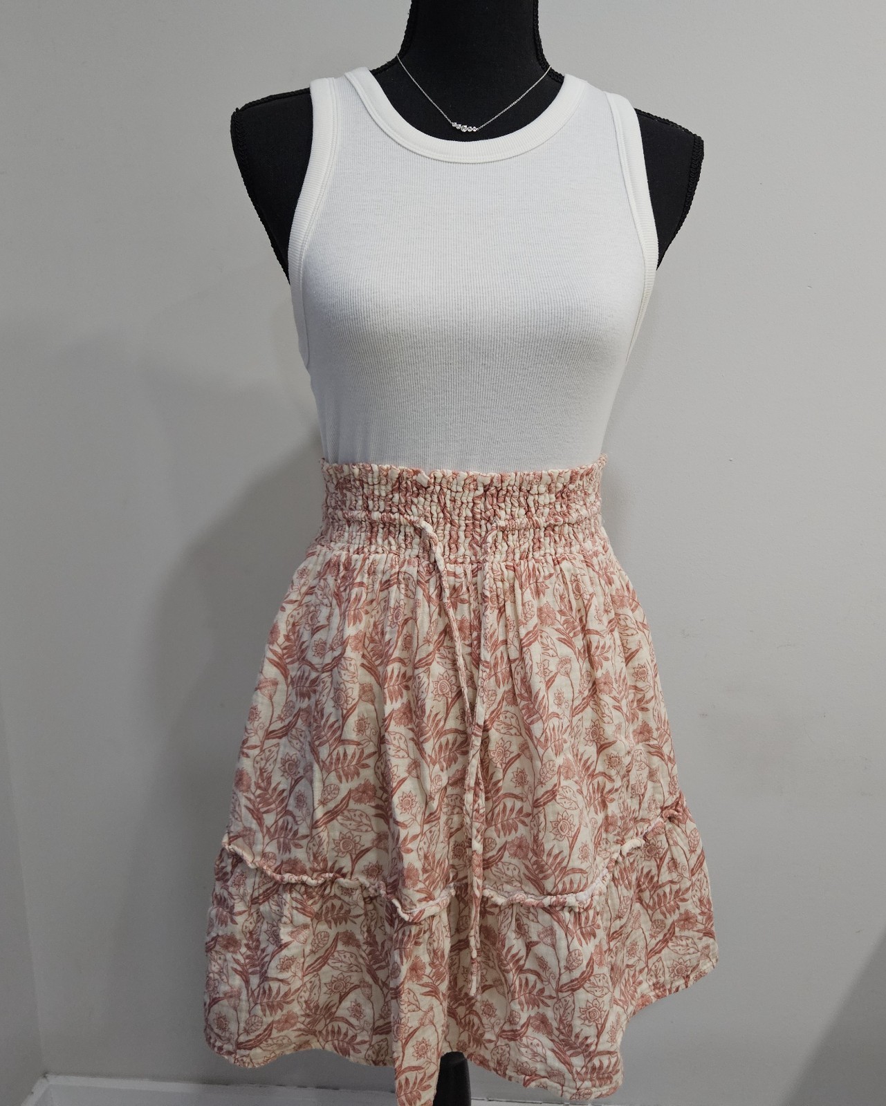 Cute Heroes & Dreamers Long 100 % Cotton Maxi Skirt Women’s Size M