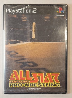 2000 All Star Pro Wrestling PlayStation PS2 Japan Import New Factory Sealed CIB