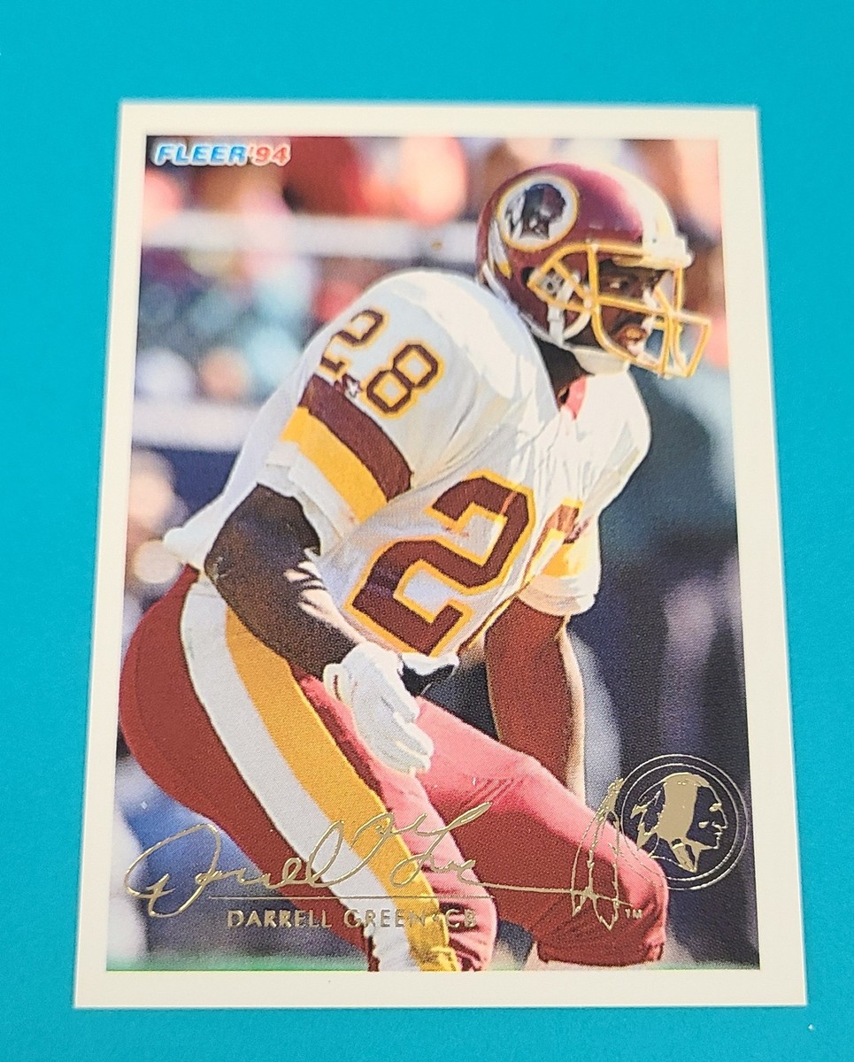 Washington Redskins 記念バックル 1994 Fleer #464 Darrell Green Washington Redskins FOOTBALL Card h