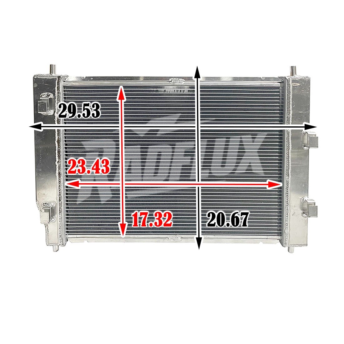Aluminum Radiator Fits Chevrolet Corvette C6 2005-2013 2012 2009 6.0/6. ...