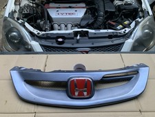 Honda Civic Type R Ep3 Mugen Style Front Bumper Grille Grey 2004-2006