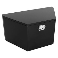 Black 361818 Trailer Tongue Box Tool Box Storage Organizer Wlock Key