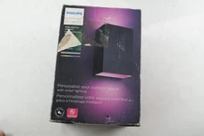 Philips Hue 576082 Resonate White and Color Ambiance Wall Lantern in Black