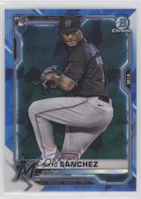 2021 Bowman Chrome Sapphire Edition Sixto Sanchez #78 0c6
