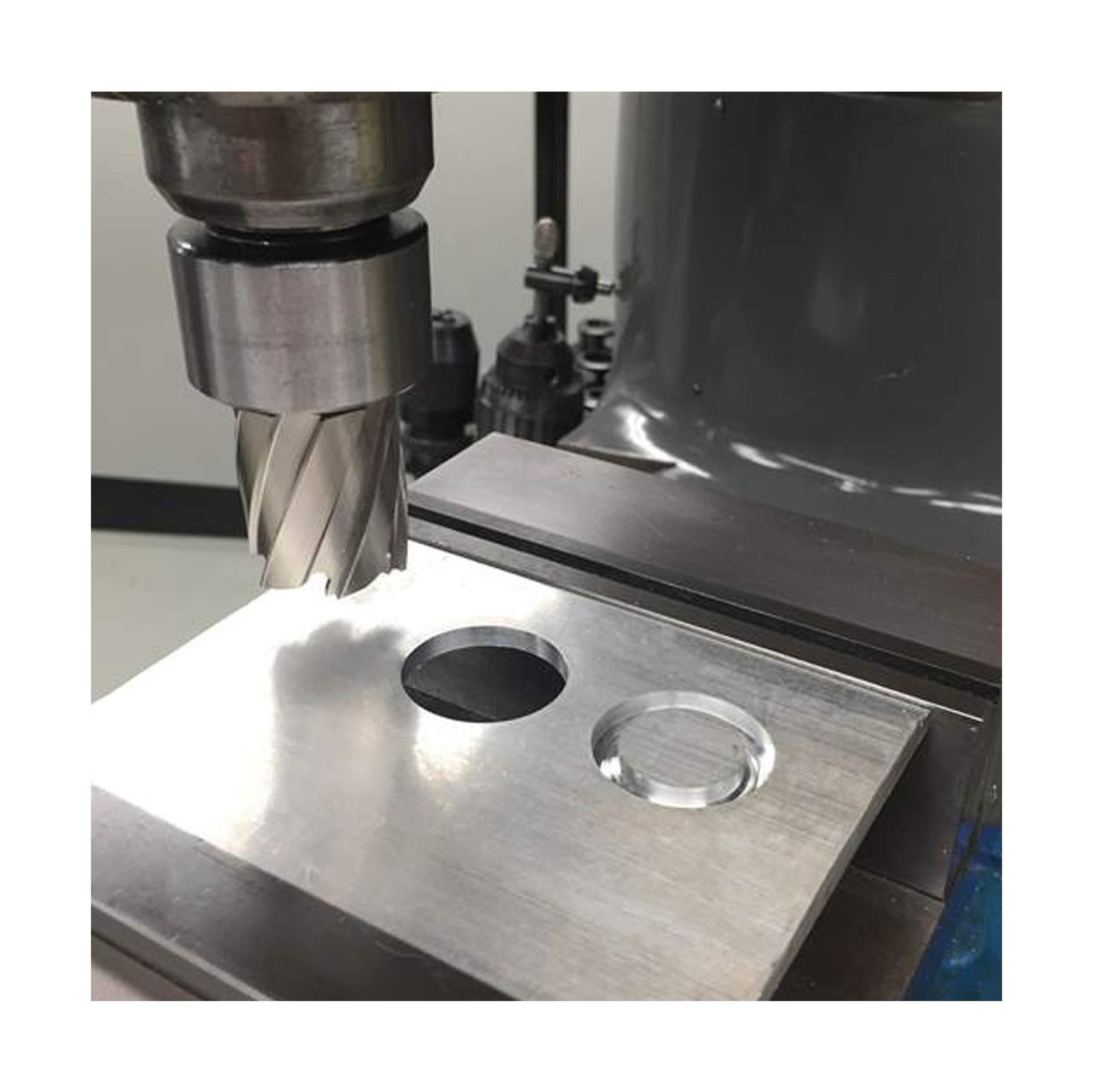 Toolly Industrial Tools Annular Cutter Arbor, Mt2 to 3/4'' Weldon Shank for D...