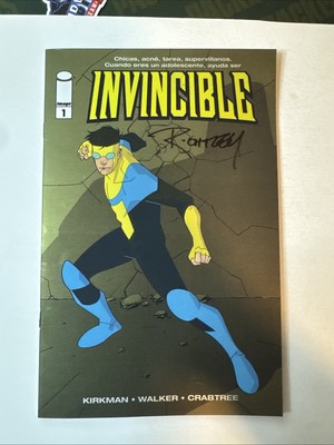 Invincible #1 (2024) Image SDCC Mexican Foil Edition Signed By