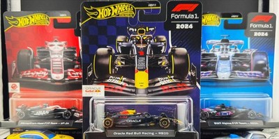 Hot Wheels F1ミニカー 2024年モデル 4台セット Amazon.com: Hot Wheels Formula 1 2024 Die-Cast Racing Cars Set of