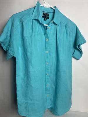 J. Crew Baird Mc Nutt Irish Linen Shirt Sz XXS