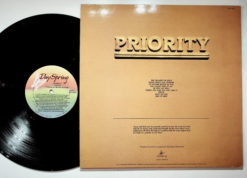 Imperials Priority Vinyl Record 1980 DaySpring DST-4017 Gospel Christian - Picture 2 of 2