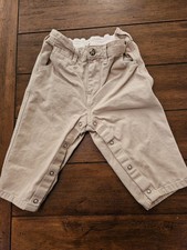 BABY GAP BOYS SZ 12-18 MTH CHINO PANTS 100 COTTON EUC