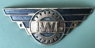 IWL SR 59 Berlin Logo Lampe Original DDR