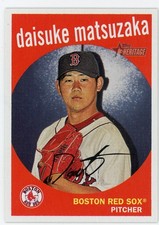2008 Topps Heritage - Daisuke Matsuzaka #308 Red Sox