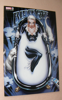 BLACK CAT #1 COMICXPOSURE EXCLUSIVE J SCOTT CAMPBELL EDITION A COVER SWEET @@
