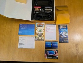 Sony PSP 3001 Ratchet And Clank Limited Edition, Mystic Black CIB