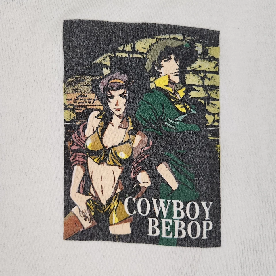 Camisa Vaquera Bebop Extra Grande Spike Spiegel Faye San Valentín Anime Camisa Musculosa Foto 3 de 4