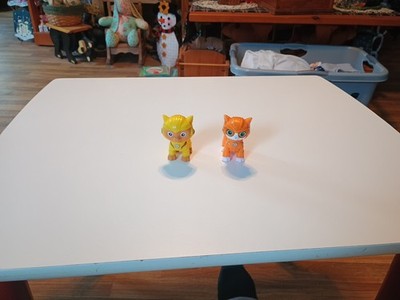 Lot of 2 PAW Patrol Cat Pack Wild Leo & Wild Figures 2.5'' Toys Spin Master