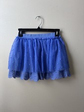Matilda Jane Skirt Girls 6 Tulle Lace Blue Purple