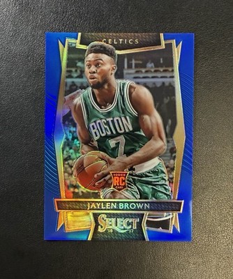 2016-17 Panini Select Jaylen Brown Blue Prizm Rookie /299