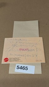 Faxanadu - Nintendo NES- Manual Only **NO GAME *Damaged*