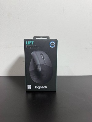 Logitech Lift Vertical Ergonomic Mouse Wireless Bluetooth - Black