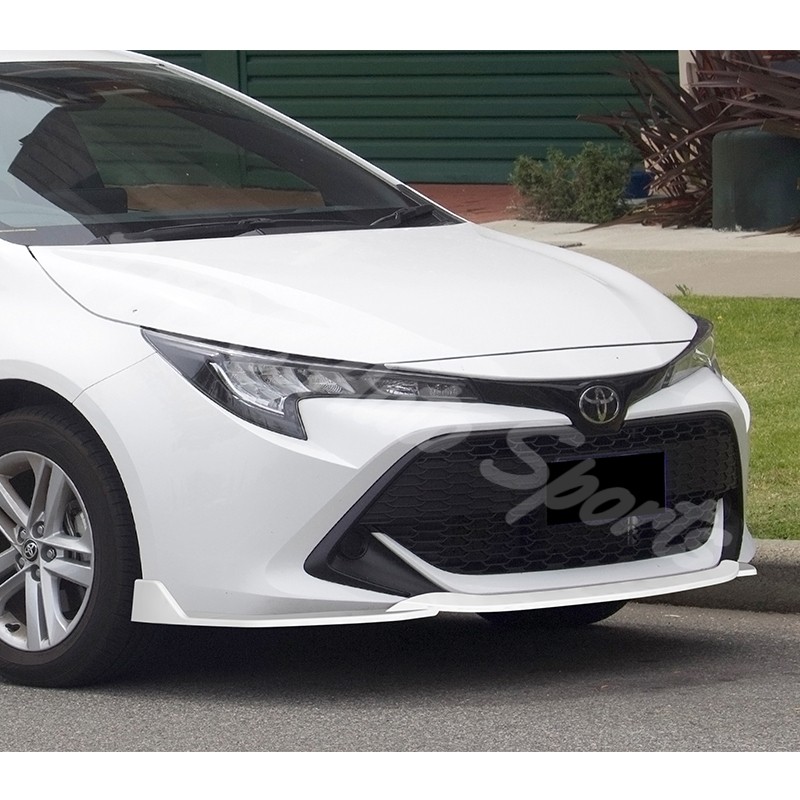 For 2019-2022 Toyota Corolla Hatchback TS-Style Painted White