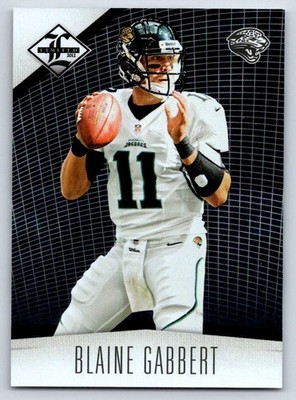 2012 Panini Limited 44 Blaine Gabbert /399 Jacksonville Jaguars Football Card
