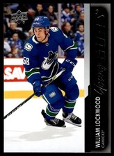 2021-22 Upper Deck Young Guns William Lockwood Vancouver Canucks #490