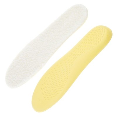 Invisible Lift Shoe Inserts Thick Fleece Cold Weather Height Increase Insoles